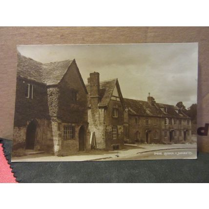 LACOCK, WILTSHIRE. vintage used postcard RP by Judges 1950 pm =