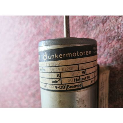 Vintage, ITT Dunkermotoren KD52.1X30-2 Electric Gearmotor - Spares or Repairs