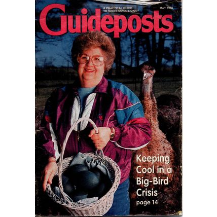 Guideposts Magazine Large Print May 1998 Keeping Cool in a Big Bird Crisis