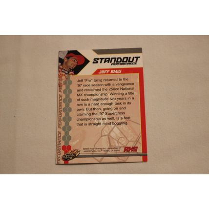 Jeff Emig 2000 Road Champs AXS STANDOUT PERFROMANCE