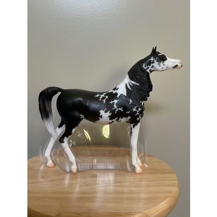 BREYER BREYERFEST SR #711616 ARABA BLACK SABINO SHOW STANCE ARABIAN MOLD