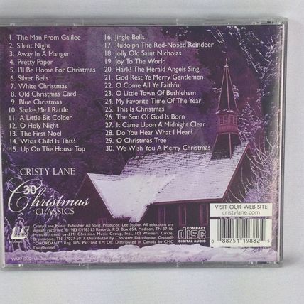 Cristy Lane - 30 Christmas Classics - 2003 - CD - Used