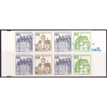 Berlin - Germany 1987 Mi MH11o UMM - Booklet (E-108 (1))