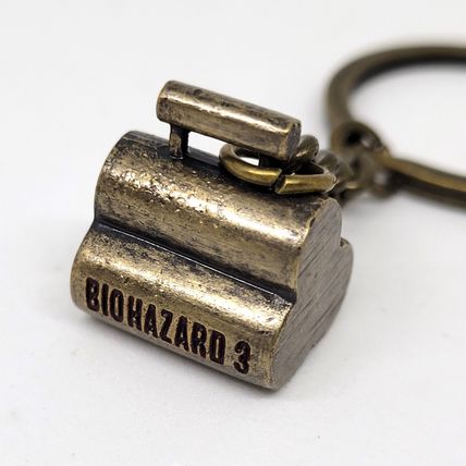 BIOHAZARD 3 Grenade Launcher Ammo Box Keychain BRONZE - HK Comic Resident Evil