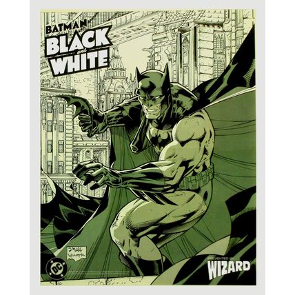 Comic Poster: Batman Black and White - DC 1996 - 10 1/4 x 13