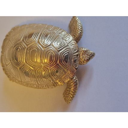 Vintage Turtle Pill Box