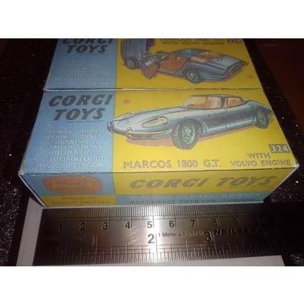 Corgi 324 Marcos 1800 GT Reproduction /Replica Box