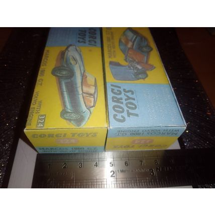 Corgi 324 Marcos 1800 GT Reproduction /Replica Box