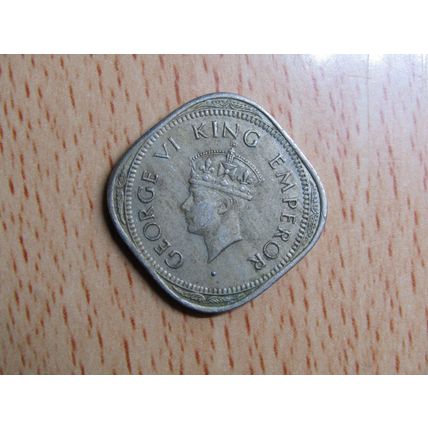 India 1946 2 Anna Coin