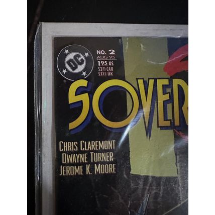 Sovereign Seven #2 VF/NM DC Comics August 1995 Chris Claremont & Dwayne Turner