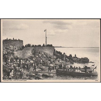 Anchor Head, Weston-Super-Mare, Somerset, c.1930 - Postcard