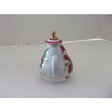 My Treasure Collectible Teapot Hand Painted Porcelain Miniature Hummingbird