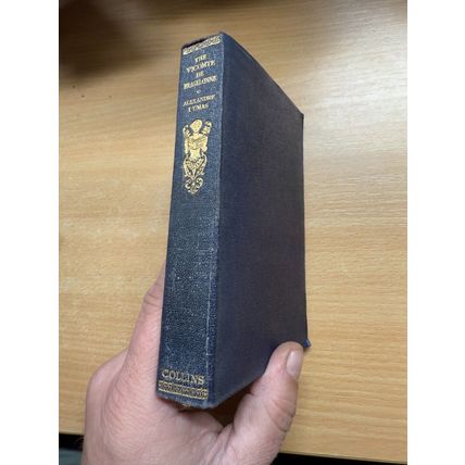 VINTAGE ALEXANDRE DUMAS THE VICOMTE DE BRAGELONNE FICTION FAUX LEATHER BOOK (P3)