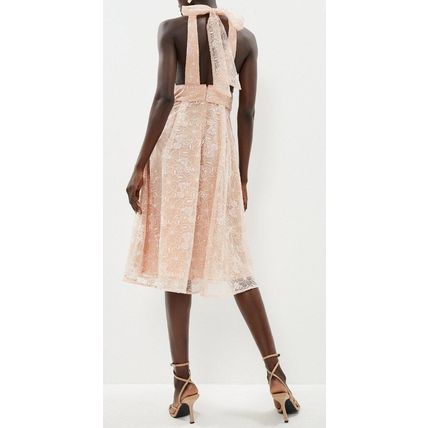 COAST Halter Neck Organza Jacquard Midi Dress BNWT