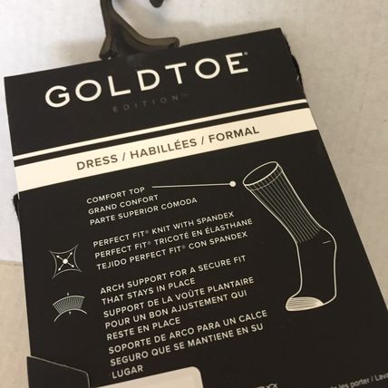 NEW GOLDTOE Edition Mens Dogs Crew Socks, 3-Pack - Shoe Size 6-12.5