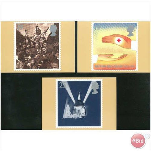 GB PHQ 1995 - Europa - Peace & Freedom