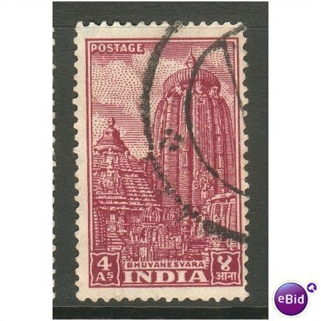 India 1949 - SG 316 - Bhuvanesvara 4a Lake - used 2