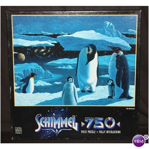 1996 Milton Bradley Schimmel Nurturers 750 Piece Puzzle Sealed