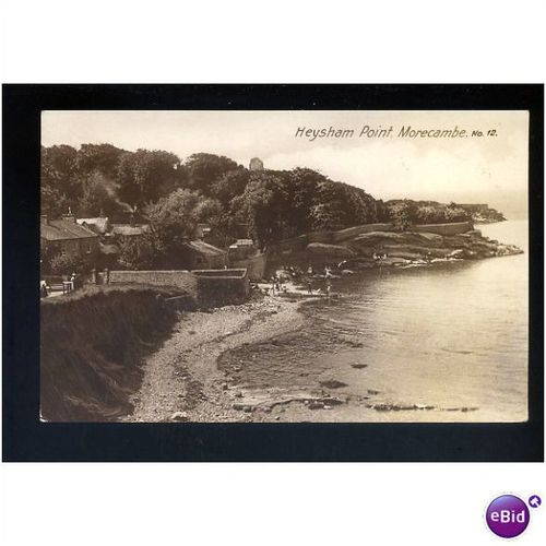 Lancashire HEYSHAM POINT Postcard (12)