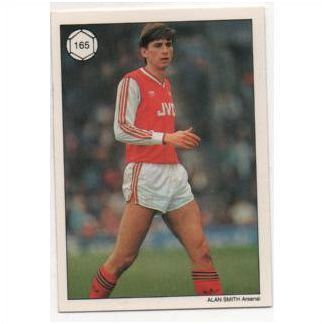 Topps 1988 Saint n Greavsie All Star Football sticker card No.165 Alan Smith