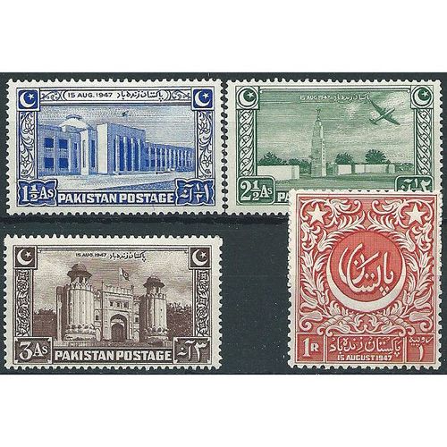 Pakistan 1949 Independence Set SG20-23 Mounted Mint ..