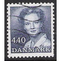 Mi 938: 4 Kr. 40 blackish violet-ultramarine Definitive: Queen Margrethe II.