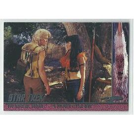 STAR TREK THE ORIGINAL SERIES ' BEHIND THE SCENES ' card # B89 PRIVATE WAR