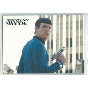 STAR TREK ' MOVIE DARKNESS ' PROMO card (2013)