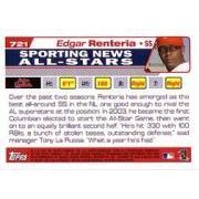 2004 Topps Baseball Edgar Renteria AS