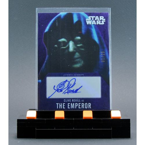 TOPPS Star Wars Evolution 2016 – Autograph Purple – Clive Revill