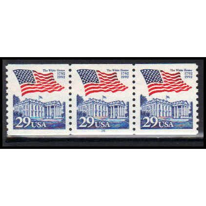 2609 29c U.S. Flag Over White House Very Fine MNH PNC 16/3 PA3254