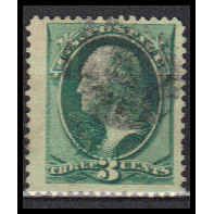 Used 184 3c George Washington Fine RA0302