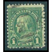 Used 632 1c Benjamin Franklin Average Plus M10320
