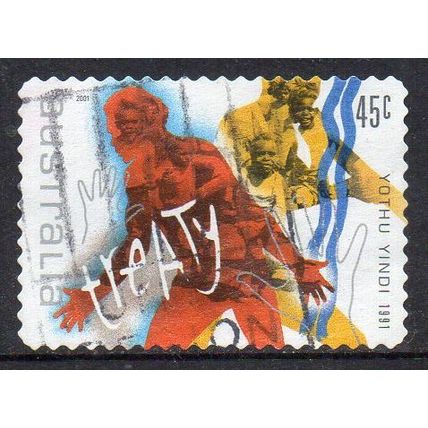 Australia 2001 Rock Australia - Yothu Yindi 45c s/a Used