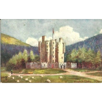 Angus BRAEMAR CASTLE Tuck Oilette Postcard (7040)