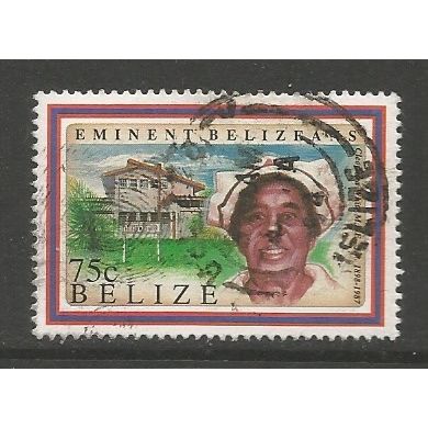 Belize 1993 Eminent Belizeans 75c, used. SG1150