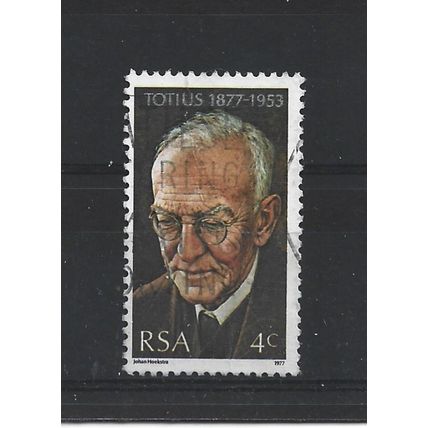 SouthAfrica.Birth Centenary of J.D. du Toit stamp.Fine Used.Sep25