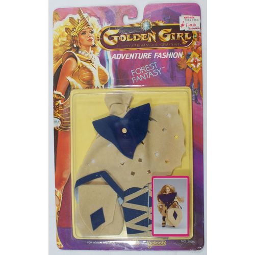 Golden Girl Saphire Adventure Fashion Forest Fantasy (B) - MOSC Galoob Gemstones