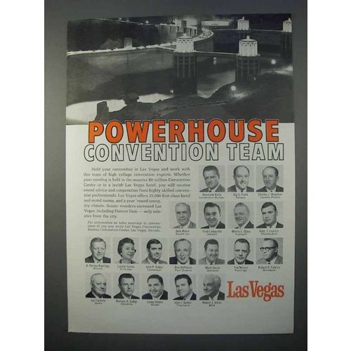 1966 Las Vegas Convention Center Ad - Powerhouse