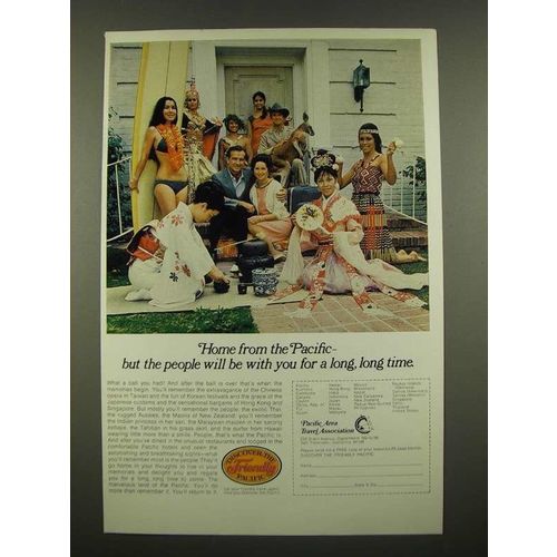 1969 Pacific Area Travel Association Ad - Home From the Pacific