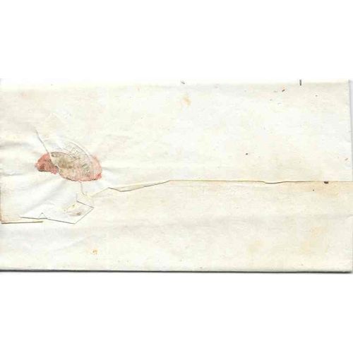 Hungary Stampless 1870, Pest to Magyar, Official Mail Seal