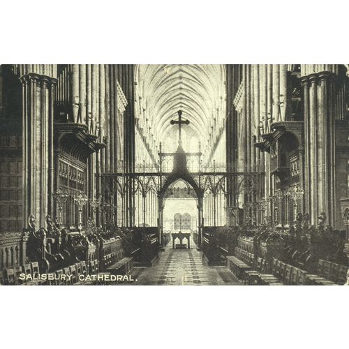 Vintage RA Series PC - Salisbury Cathedral, Wiltshire