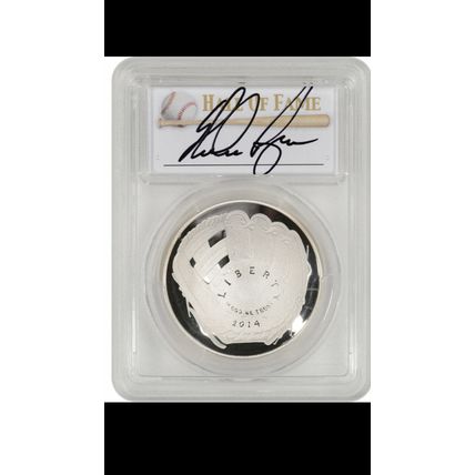 2014-P US Baseball Proof Silver $1 - PCGS PR69 - First Strike - Nolan Ryan