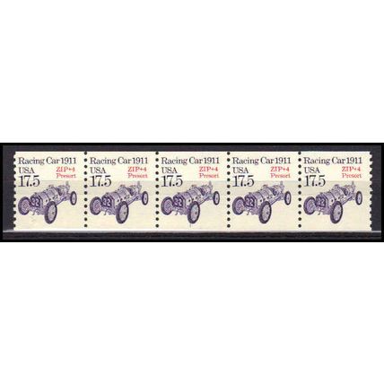 2262a 17.5c Race Car Fine MNH Dry Gum PNC 1/5 X1012