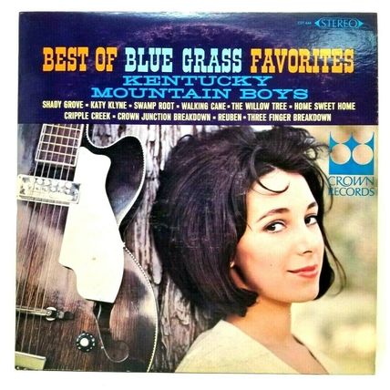 Best of Blue Grass Favorites Kentucky Mountain Boys LP Vinyl Record (P6)