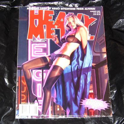 HEAVY METAL Magazine, Summer 2002, New! Sealed! Erotic Special #2