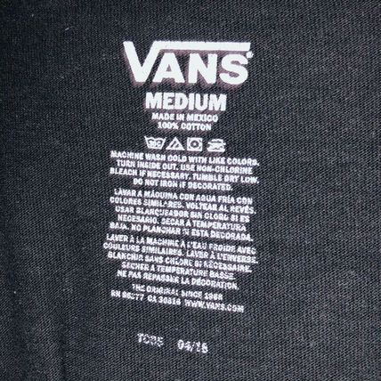 VANS Original Logo Black M T-Shirt Shirt