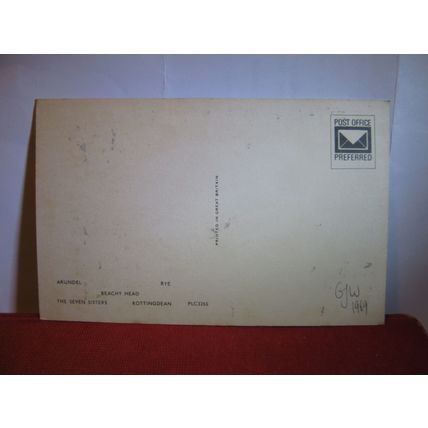 multiview, PICTURESQUE SUSSEX county unused vintage postcard dated 1969 =