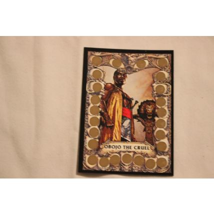 Objo The Cruel 1993 Merlin Battle Cards NO. 62