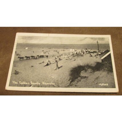 1950s fr postcard - Hemsby Beach scene - Nr Great Yarmouth, Norfolk